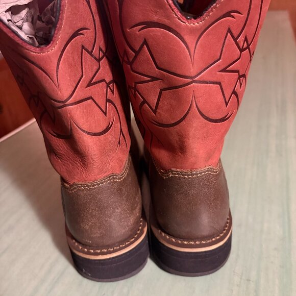 Womens Irish Setter 83226 Soft Square Toe Pull On Western Boots Size 9.5 B - Picture 4 of 8